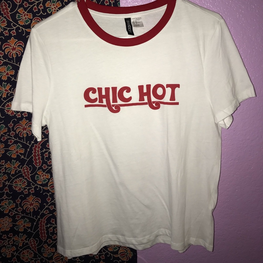 T-shirt with printed motif